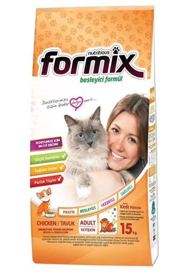 Formix Tavuklu Yetişkin Kedi Maması 15 kg
