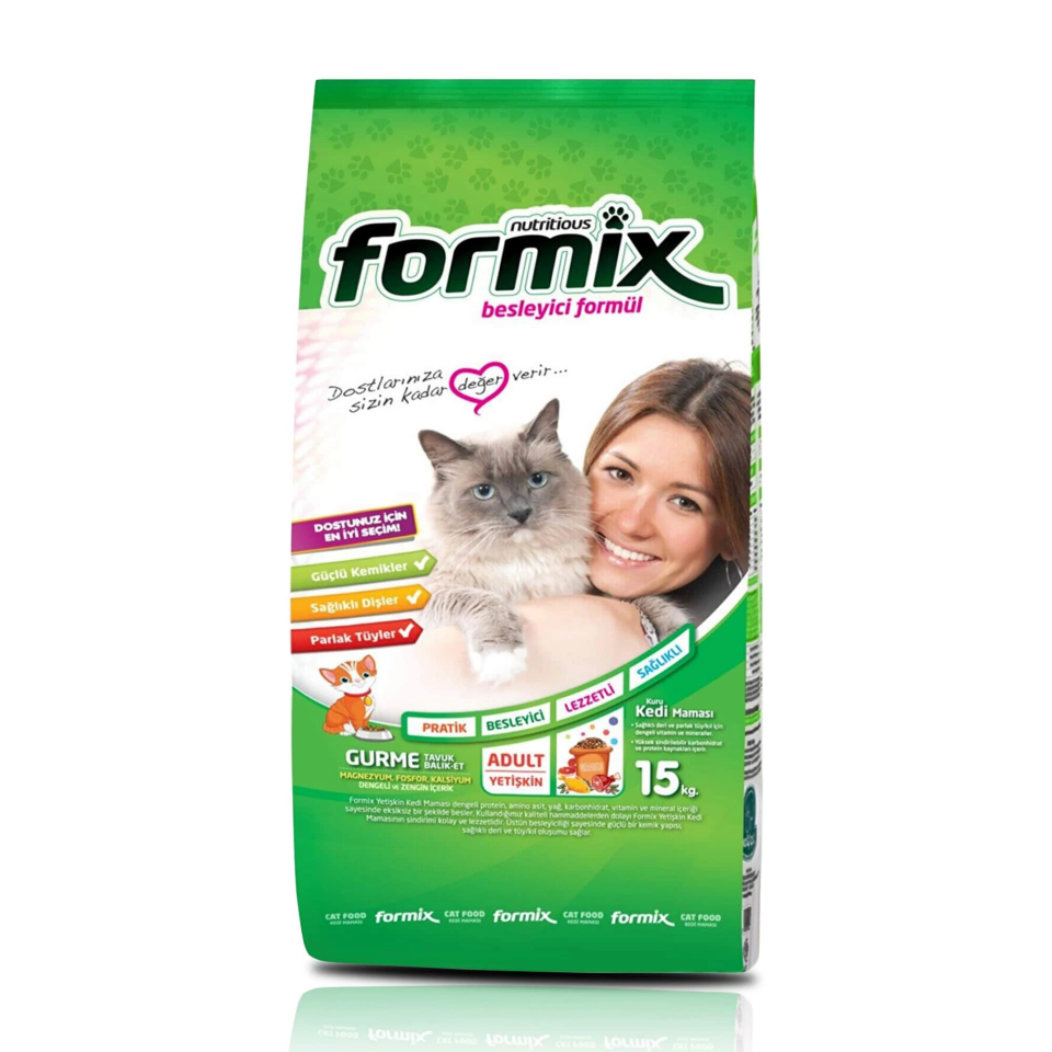 Formix Gurme Tavuk Yetişkin Kedi Maması 15 kg