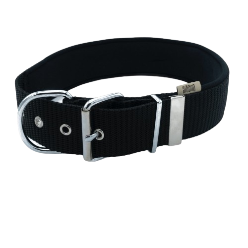 Doggie Konfor Dokuma Boyun Tasması Siyah 5X50-60Cm