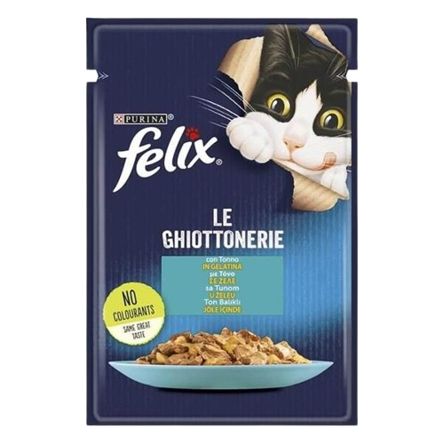 Felix Ton Balıklı Yetişkin Kedi Yaş Maması 85 Gr
