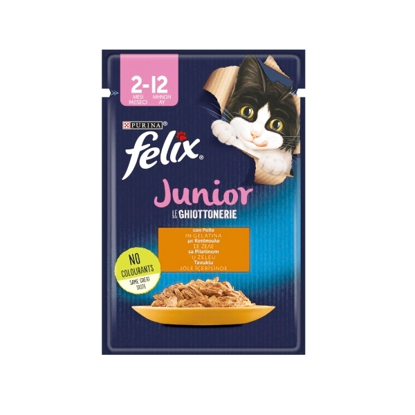 Felix Tavuklu Yavru Kedi Yaş Maması 85 Gr