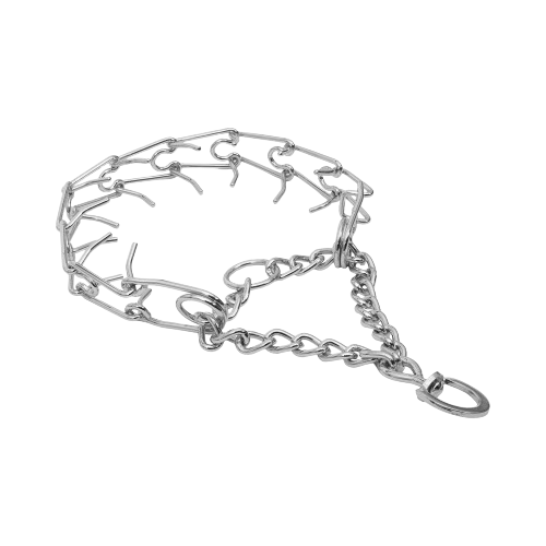 Doggie Dikenli Boğmalı Zincir Tasma Kromkaplama 3,5X55Cm