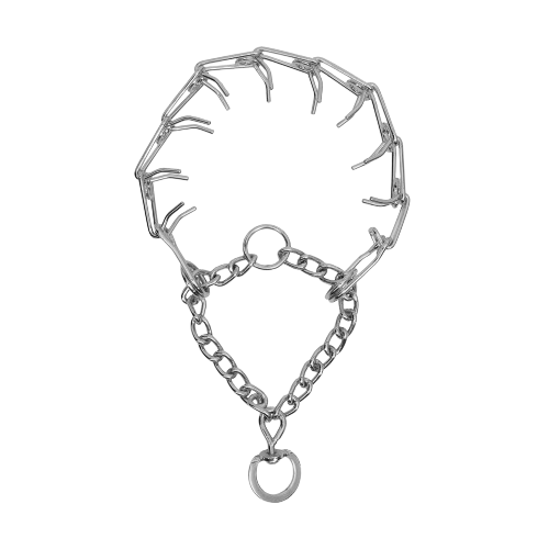 Doggie Dikenli Boğmalı Zincir Tasma Kromkaplama 3,5X55Cm