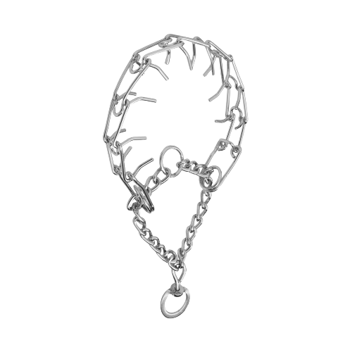 Doggie Dikenli Boğmalı Zincir Tasma Kromkaplama 3,5X55Cm