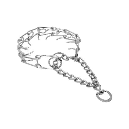 Doggie Dikenli Boğmalı Zincir Tasma Kromkaplama 4X60Cm