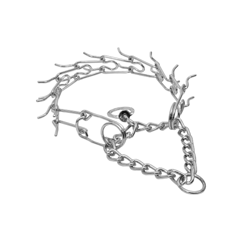 Doggie Dikenli Boğmalı Zincir Tasma Kromkaplama 4X60Cm