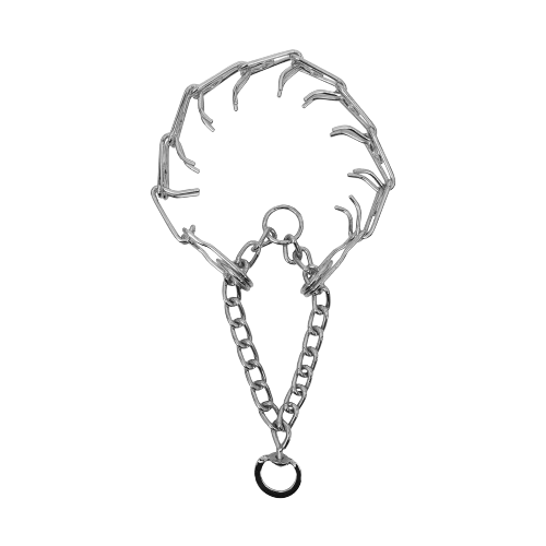 Doggie Dikenli Boğmalı Zincir Tasma Kromkaplama 4X60Cm