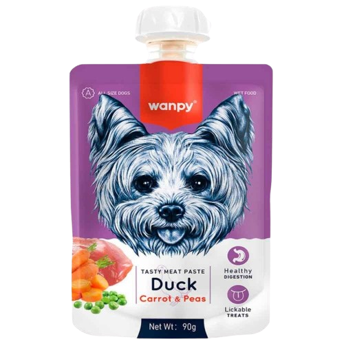 Wanpy Ördekli Köpek Ödül Maması 90 gr