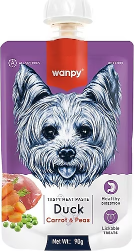 Wanpy Ördekli Köpek Ödül Maması 90 gr STD