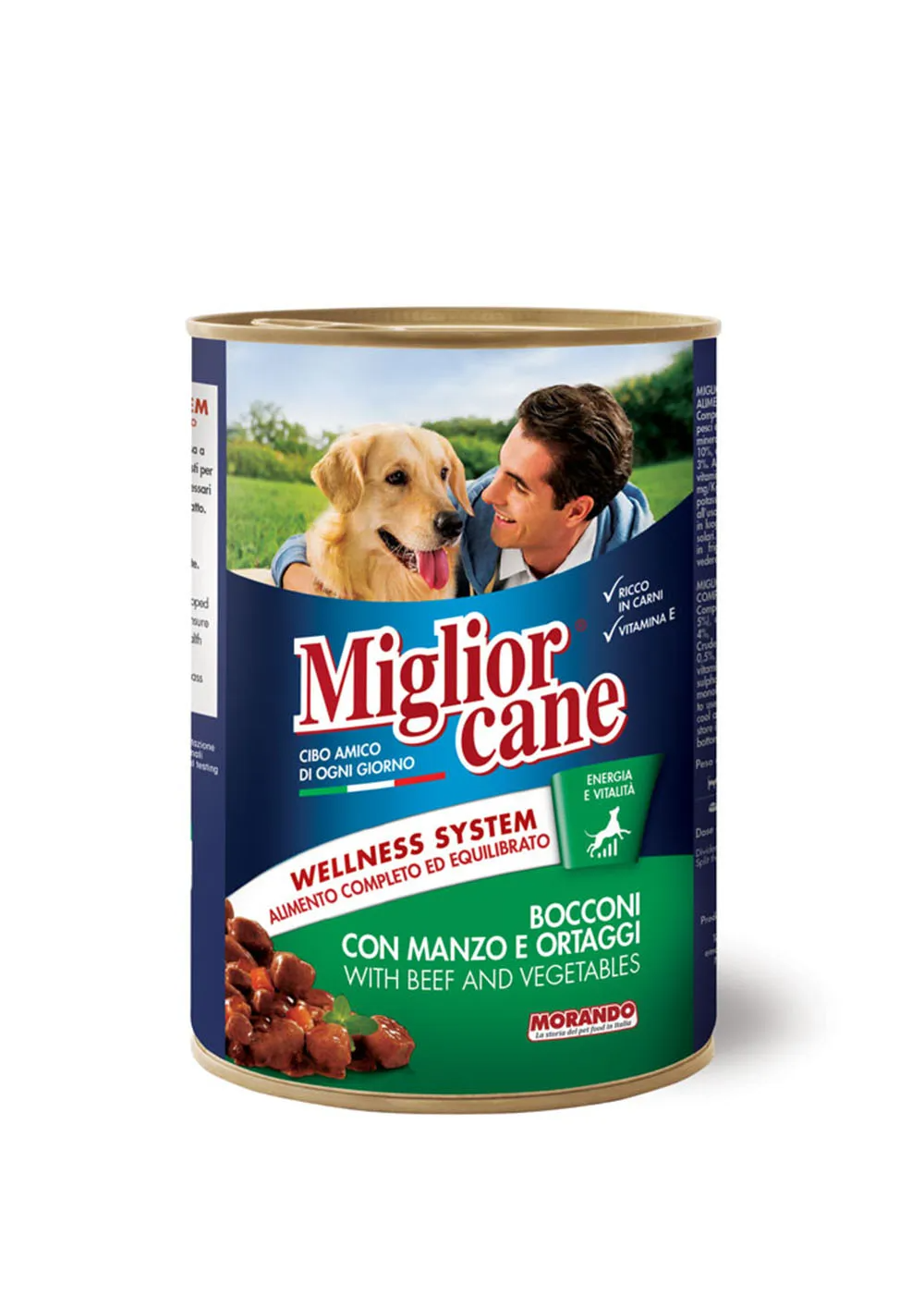 Miglior Gatto Biftek ve Sebzeli Yetişkin Köpek Yaş Maması 405 gr