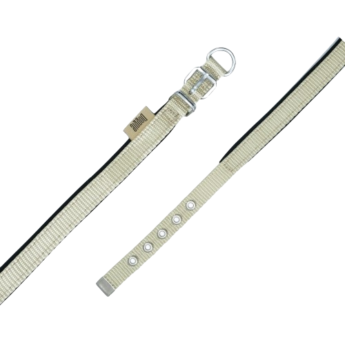 Doggie Konfor Dokuma Boyun Tasması Haki 1,5X25-30Cm