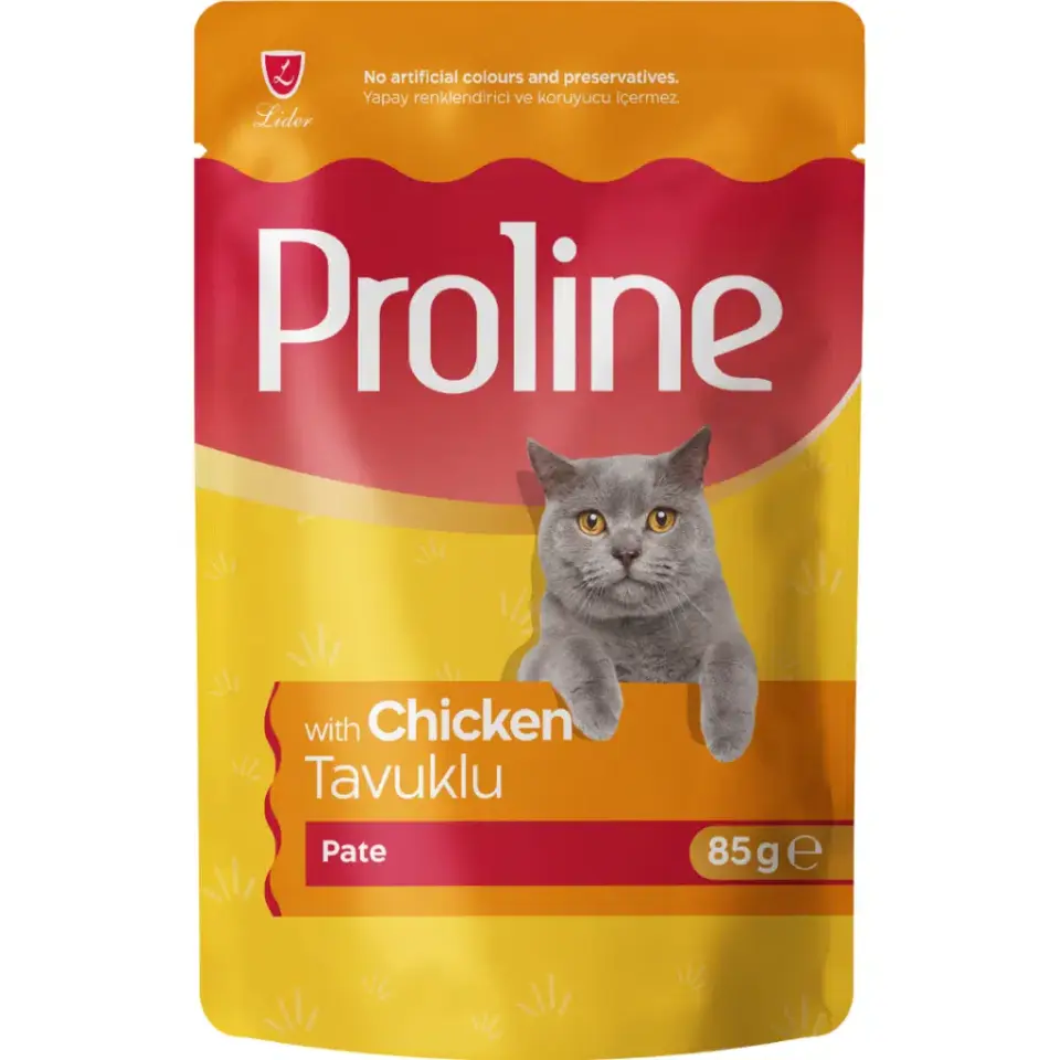 Proline Tavuklu Yetişkin Kedi Yaş Mama 85 gr