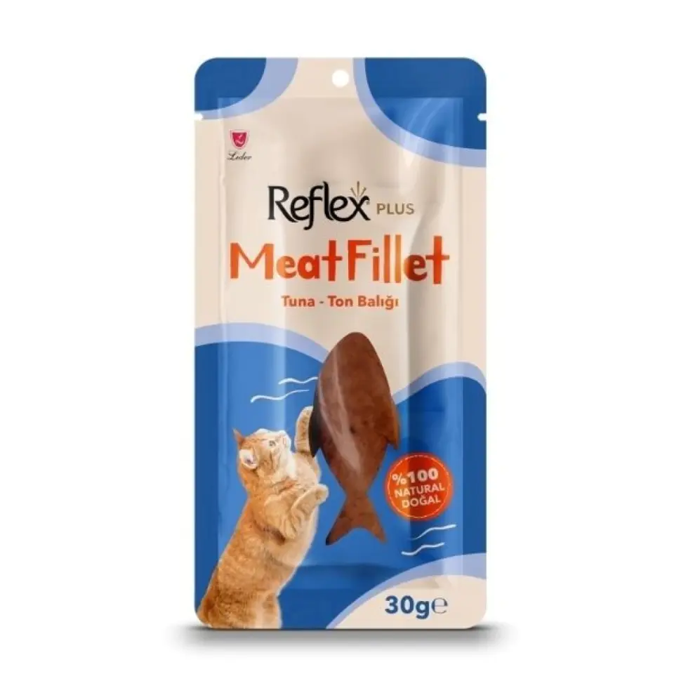 Reflex Plus Meat Fillet Ton Balıklı Kedi ödül Maması 30 gr