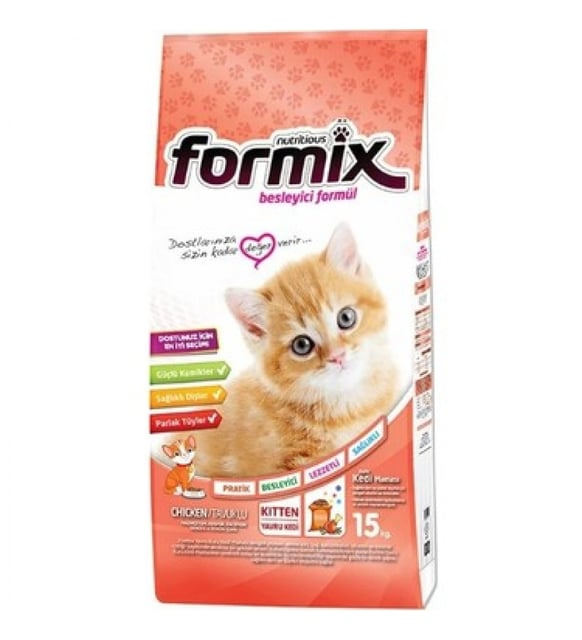 Formix Tavuklu Yavru Kedi Maması 15 kg