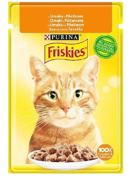 Friskies Tavuklu Kedi Yaş Mama 85 g