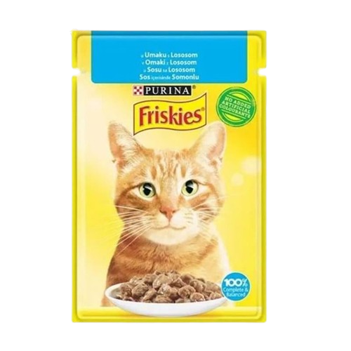 Friskies Somonlu Kedi Yaş Mama 85 g