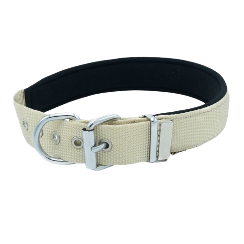 Doggie Konfor Dokuma Boyun Tasması Haki 3X42-50Cm