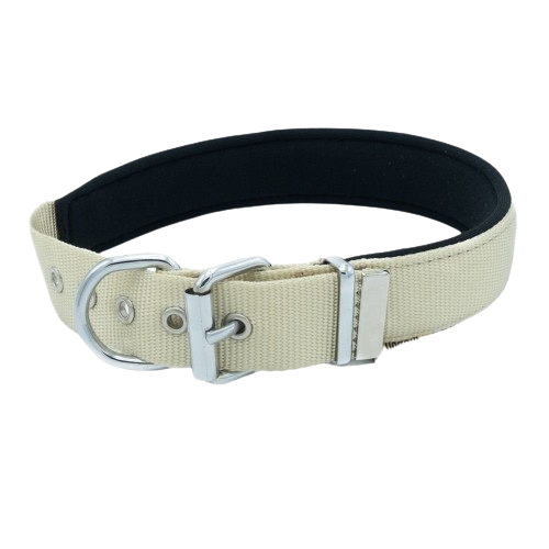 Doggie Konfor Dokuma Boyun Tasması Haki 3X42-50Cm