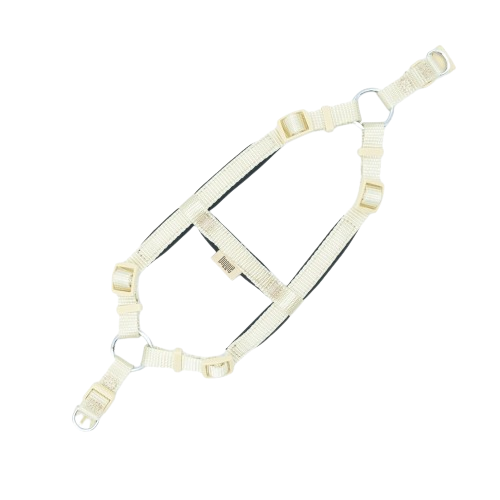 Doggie Konfor Dokuma Ronin Göğüs Tasması Haki 1,5X35-40Cm