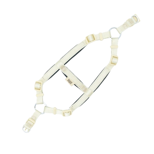 Doggie Konfor Dokuma Ronin Göğüs Tasması Haki 1,5X35-40Cm