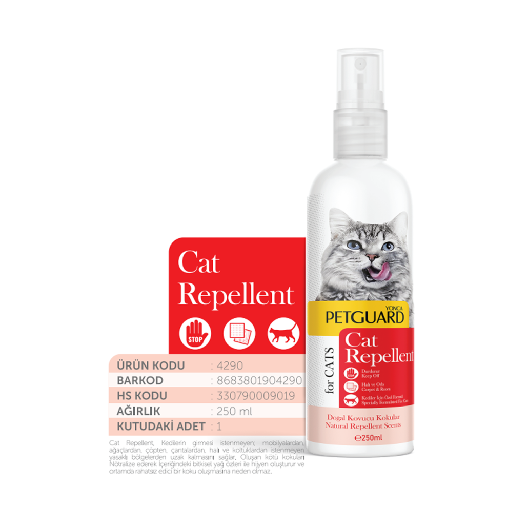 Petguard Kedi Uzaklaştırıcı 250 ml