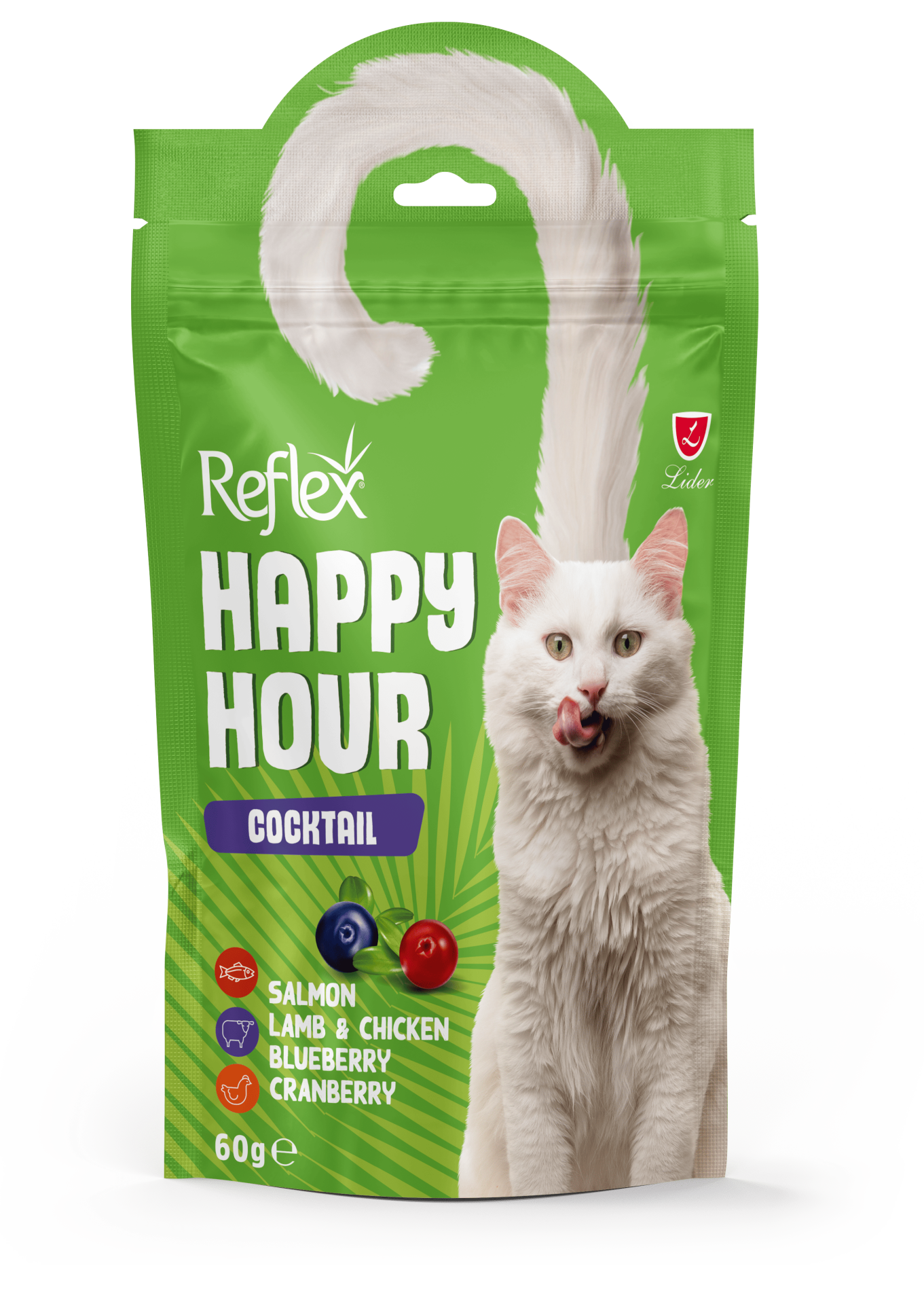 Reflex Happy Hour Cocktail Somon&Kuzu&Tavuk 60 gr