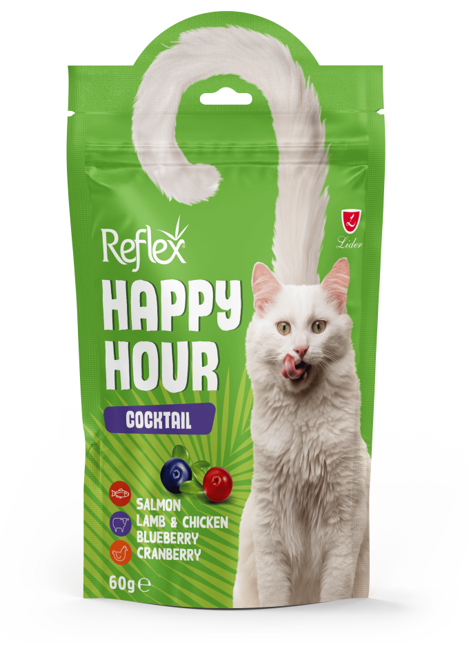 Reflex Happy Hour Cocktail Somon&Kuzu&Tavuk 60 gr
