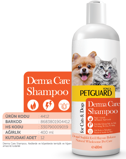 Petguard Derma Care Pet Şampuanı 400 ml