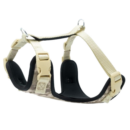 Doggie Havalı Dokuma Göğüs Tasması Kamuflaj 1,5X40-50Cm