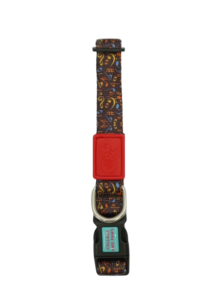 C&P Dokuma Köpek Boyun Tasması Notes L