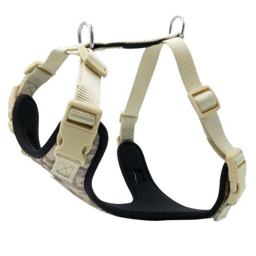 Doggie Havalı Dokuma Göğüs Tasması Kamuflaj 2X45-55Cm