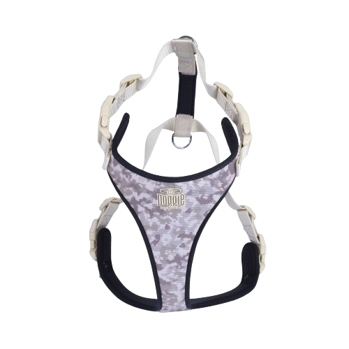Doggie Havalı Dokuma Göğüs Tasması Kamuflaj 2X55-65Cm