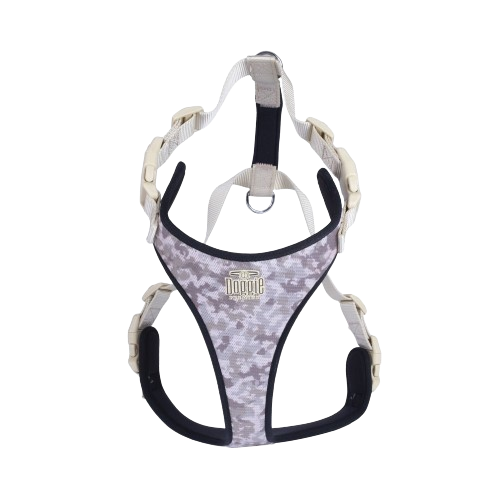 Doggie Havalı Dokuma Göğüs Tasması Kamuflaj 2X55-65Cm