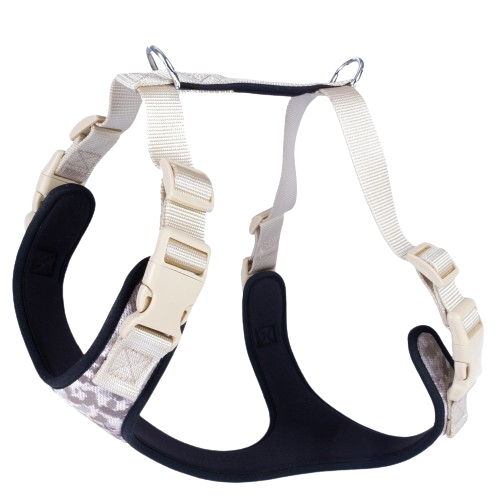 Doggie Havalı Dokuma Göğüs Tasması Kamuflaj 2,5X65-75Cm