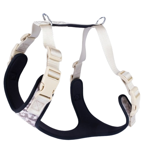 Doggie Havalı Dokuma Göğüs Tasması Kamuflaj 2,5X65-75Cm