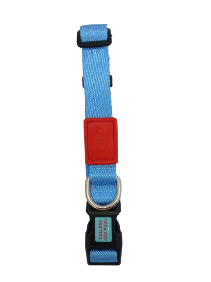 C&P Dokuma Köpek Boyun Tasması Blue M