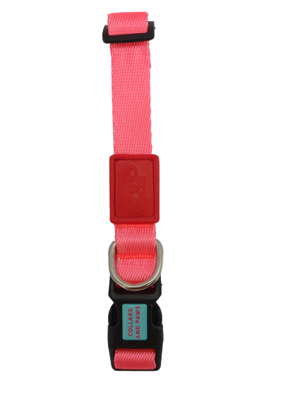 C&P Dokuma Köpek Boyun Tasması Pink M