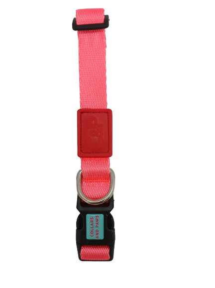 C&P Dokuma Köpek Boyun Tasması Pink L