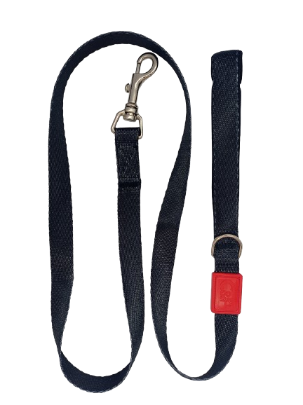 C&P Dokuma Köpek Gezdirme Tasması  Black 2X140Cm