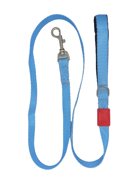 C&P Dokuma Köpek Gezdirme Tasması  Blue 2X140Cm