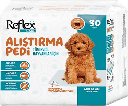 Reflex Care 60*90 Yapışkanlı Çiş Pedi 30 Adet STD