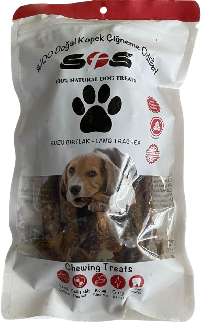 Sfs Kuzu Gırtlak Köpek Ödül Maması 100 g