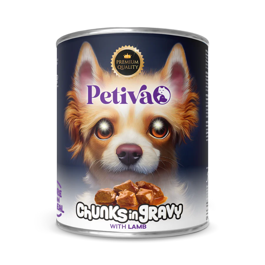 Petiva Kuzulu Yavru Köpek Yaş Maması 400 g
