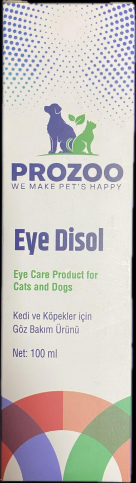 Prozoo Kedi ve Köpek Göz Temizleme Solisyonu 100 ml