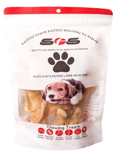 Sfs Kuzu Kafa Derisi Köpek Ödül Maması 100 g