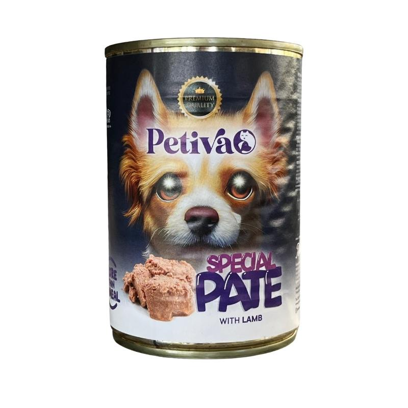 Petiva Pate Kuzulu Püre Yavru Köpek Yaş Maması 400 g