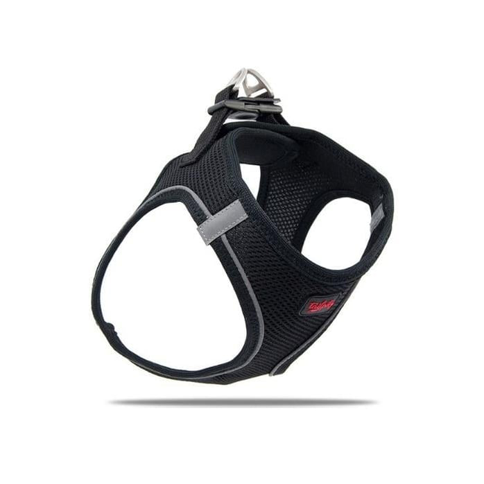 Tailpetz Air Mesh Köpek Göğüs Tasması Siyah Xlarge