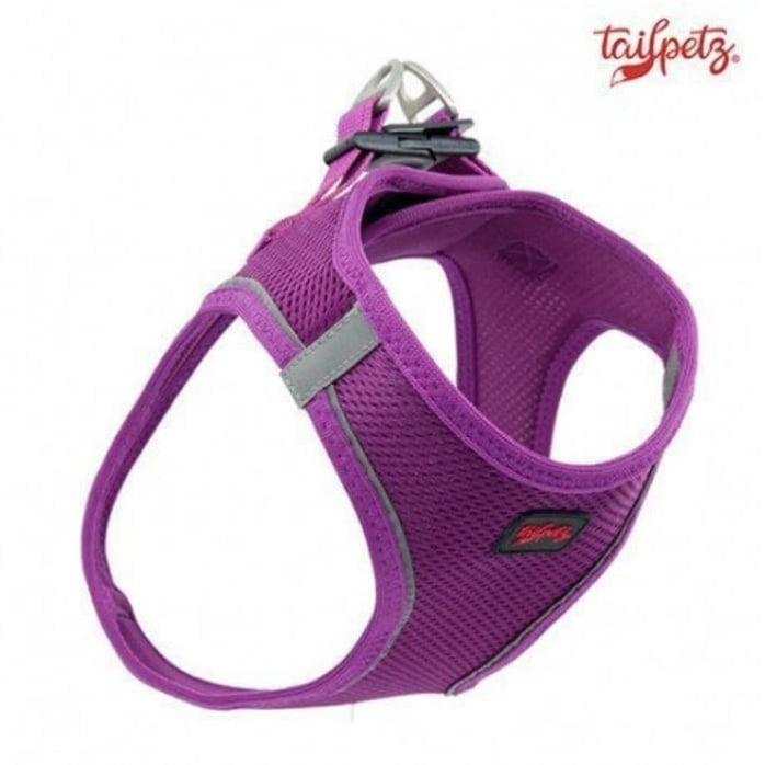 Tailpetz Air Mesh Köpek Göğüs Tasması (3xs) Mor