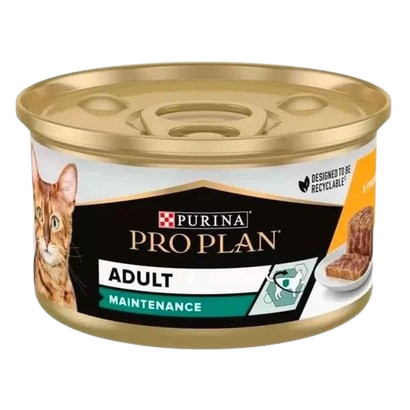 Proplan Tavuk Etli Yetişkin Kedi Yaş Maması 85 gr STD