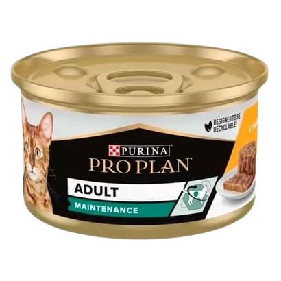 Proplan Tavuk Etli Yetişkin Kedi Yaş Maması 85 gr STD